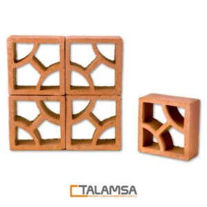 Celosía #17 Terracota