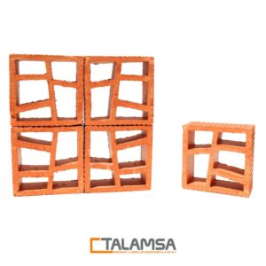 Celosía #18 Terracota