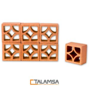 Celosía #9 Terracota