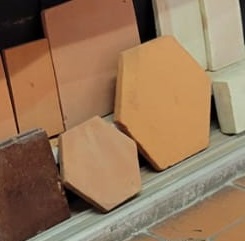 Loseta Hexagonal Barro Natural 30x30