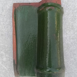 Teja Ala GRANDE Esmalte Verde