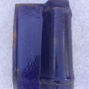 Teja Ala GRANDE Esmalte Azul Cobalto