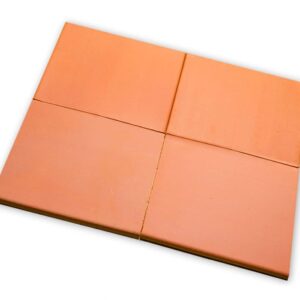 Loseta Extruida Terracota 25x25