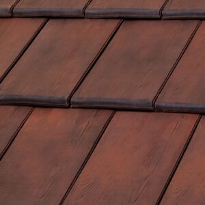 El Águila - Teja Plana Madera Flameado Negro