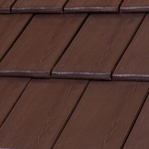 El Águila - Teja Plana Madera color Madera