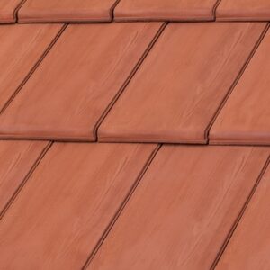 El Águila - Teja Plana Madera Terracota