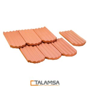 Teja Estriada Grande (TAG) Terracota 15x30