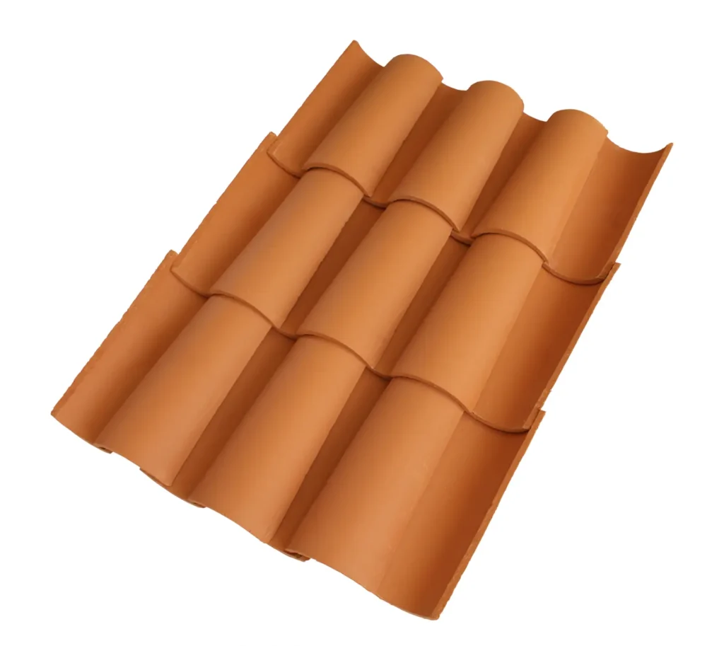 Teja Cónica/Árabe GRANDE (TCC) Terracota 40x17x15