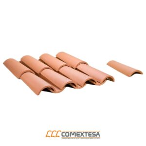 Teja Cónica/Árabe CHICA (TCCH) Terracota 40x15x13
