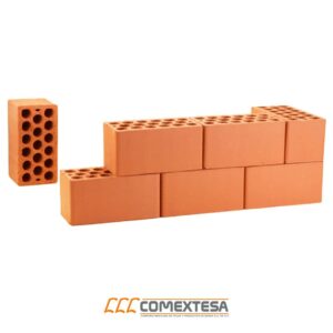 Tabique Doble Multiperforado (TASD) Terracota 12x12x24