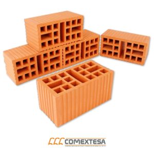 Tabique Repello Multiperforado (TSAA) Terracota 12x12x24