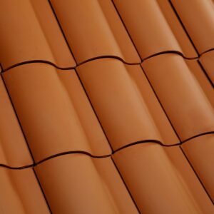 Teja Invertida Terracota 50x25